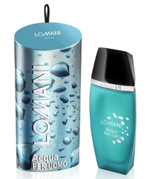 Lomani Acqua Per Uomo For Men EDT 100ml Spray