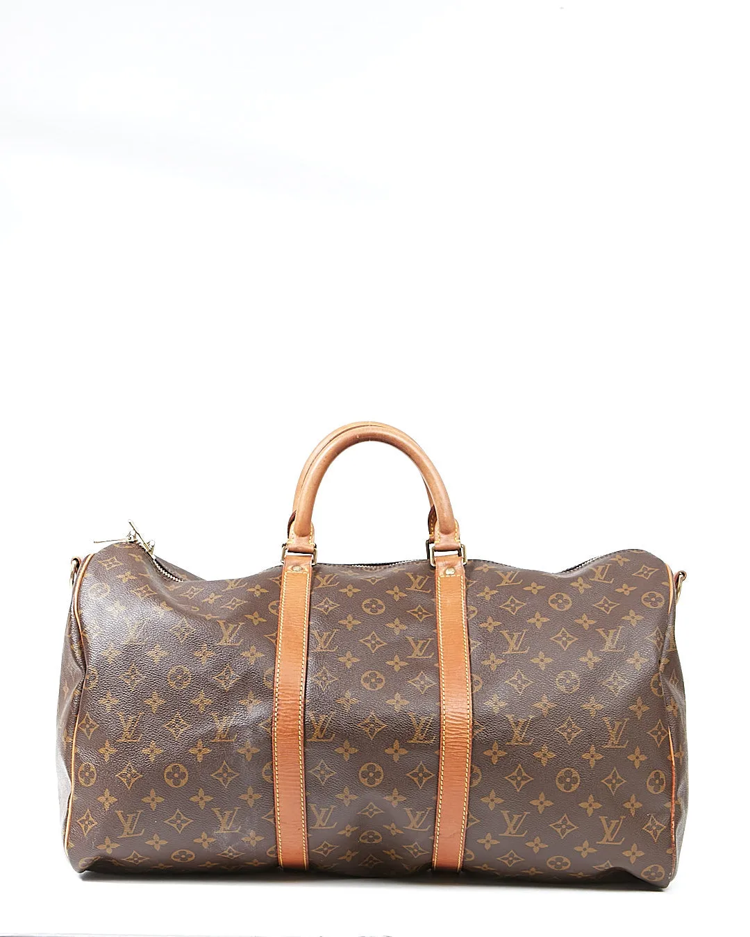 Louis Vuitton Monogram Canvas Keepall 50 Bandoulière Travel Bag