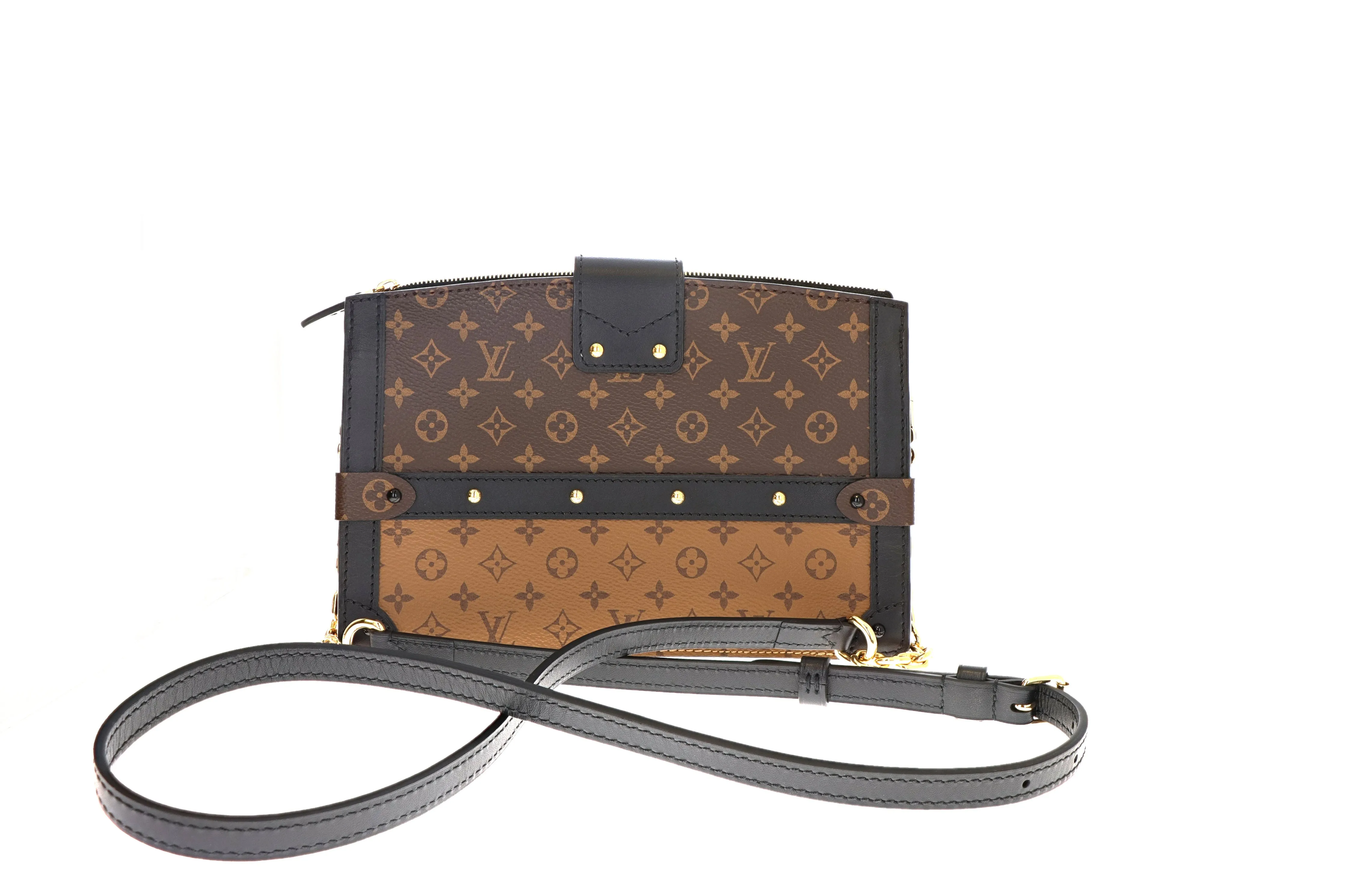 Louis Vuitton Reverse Monogram Trunk Clutch