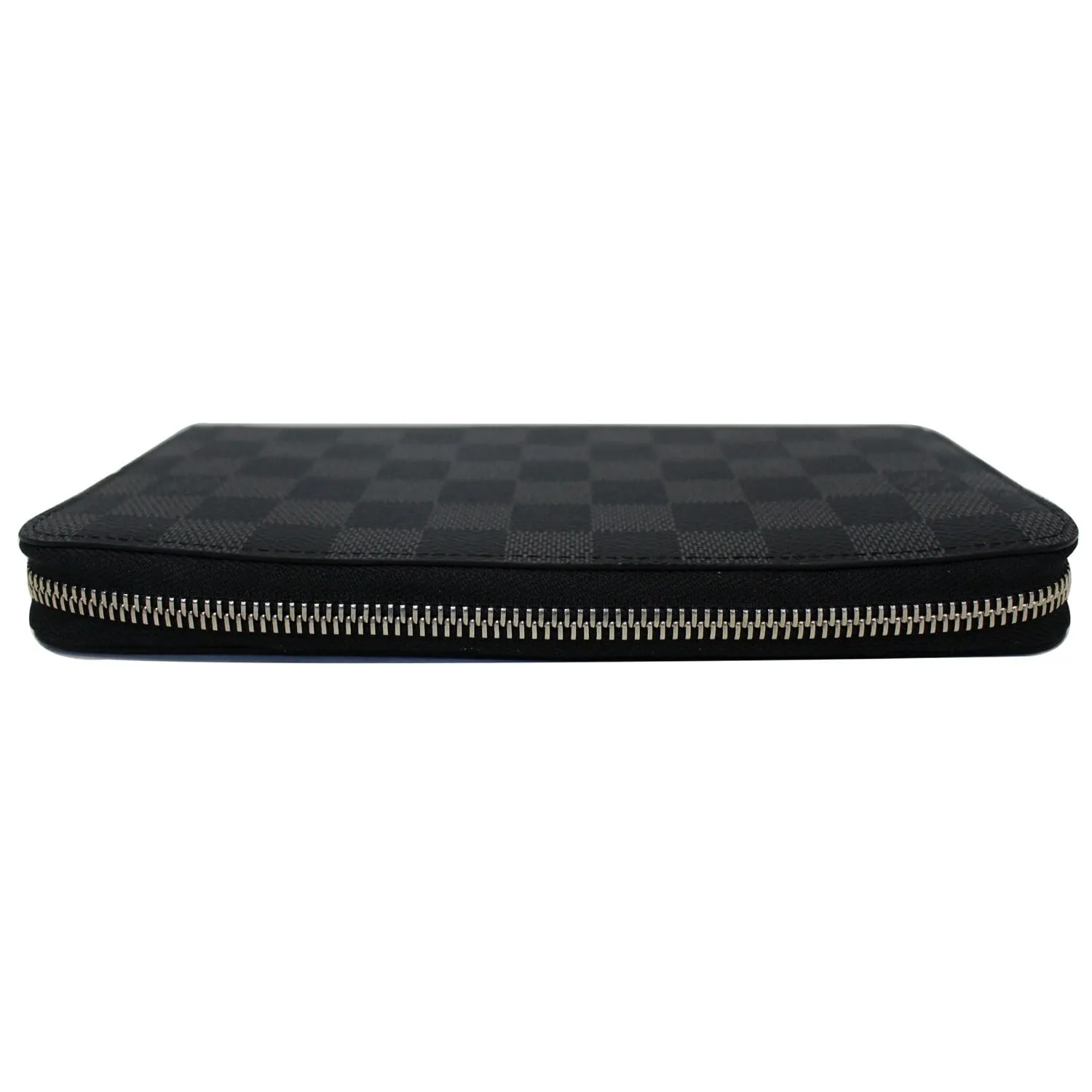 LOUIS VUITTON Zippy Organizer Damier Graphite Wallet Black