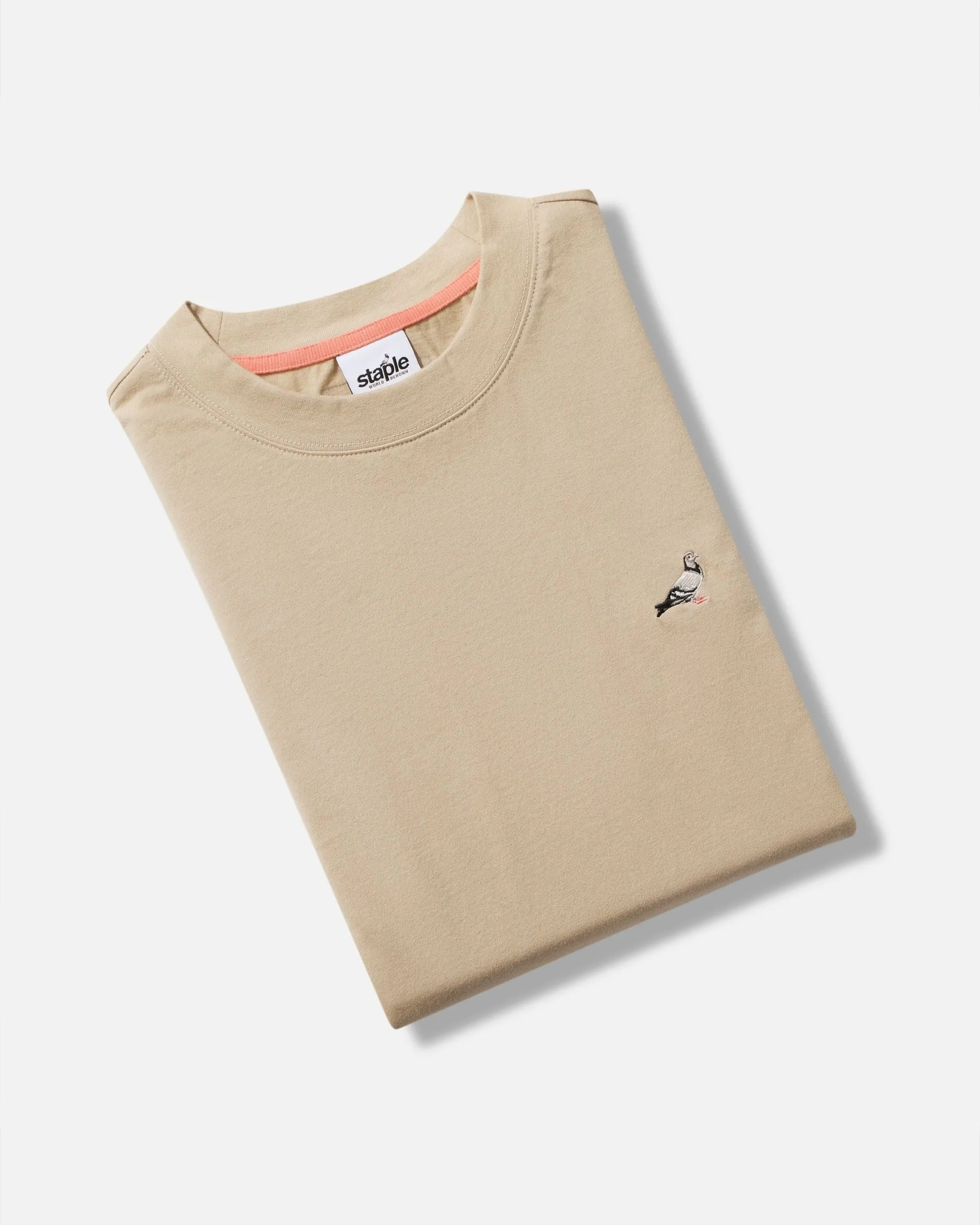L/S Emb Pigeon Tee