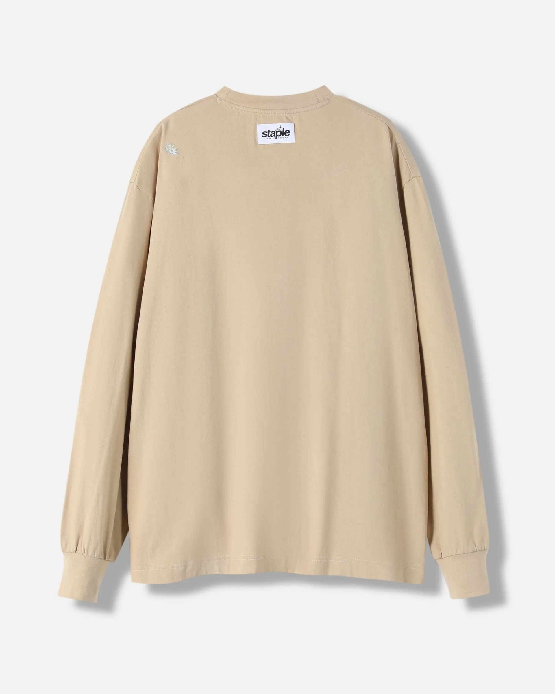L/S Emb Pigeon Tee