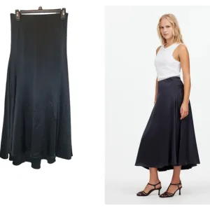 Madewell Satin Circle Slip Skirt Midi NWT Size 12 Women