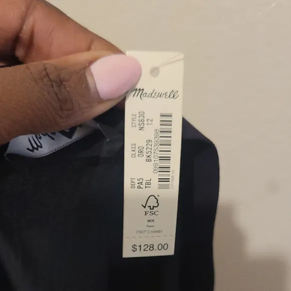 Madewell Satin Circle Slip Skirt Midi NWT Size 12 Women
