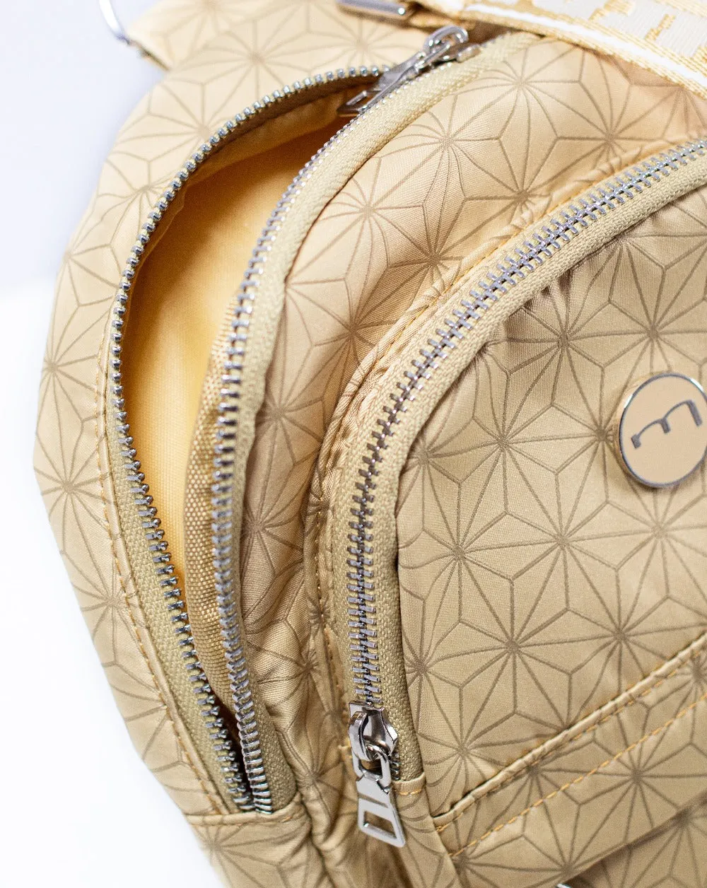 Main Crossbody Shoulder Belt Bag - Gold