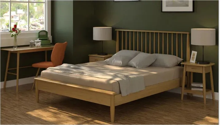 Malmo Oak Bedroom Night Stand Bedside