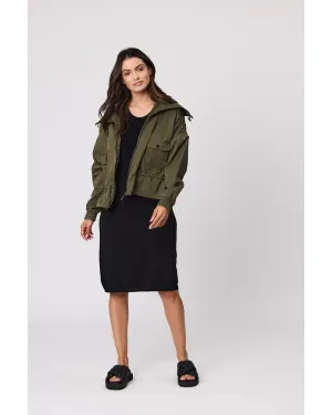 Marlow Sahara Utility Jacket - Olive