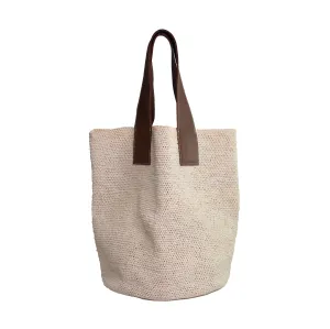 Maxi "El Viajero" Woven Straw Bag
