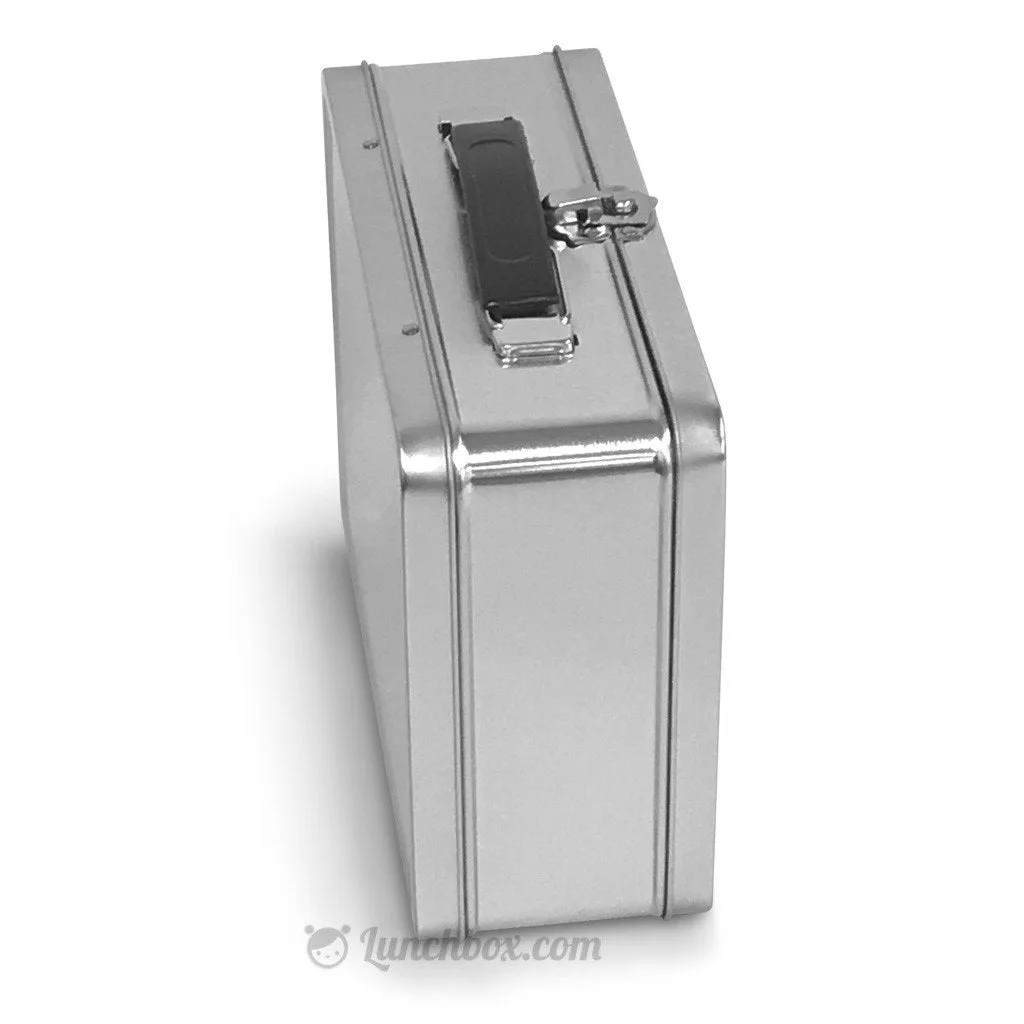 Medium Plain Metal Lunch Boxes - Case of 36