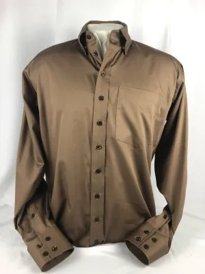 Men's CR Western Pro Bronze Cotton Sateen- FINAL SALE