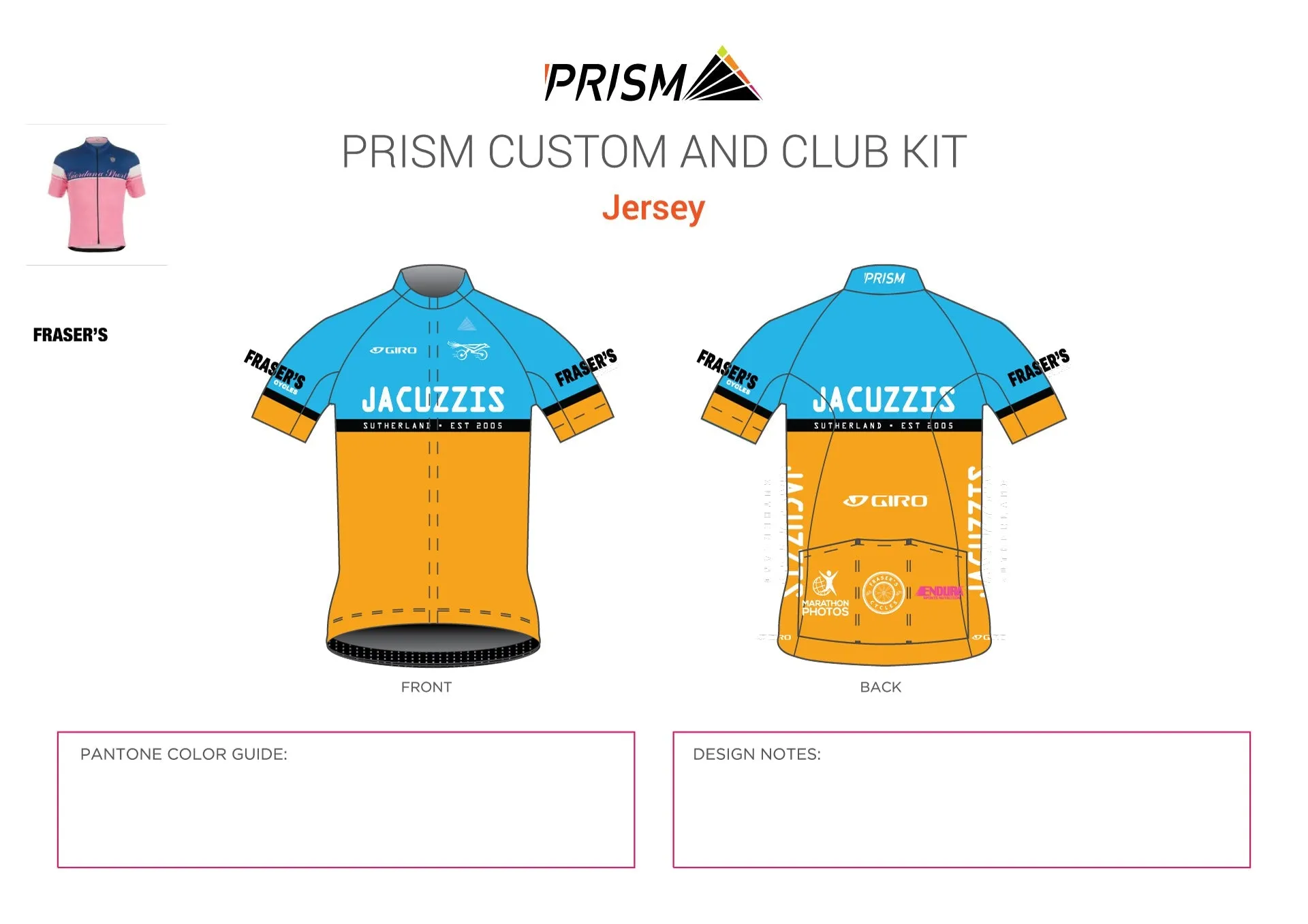 Men's Spring Classics Jersey - Relaxed Cut