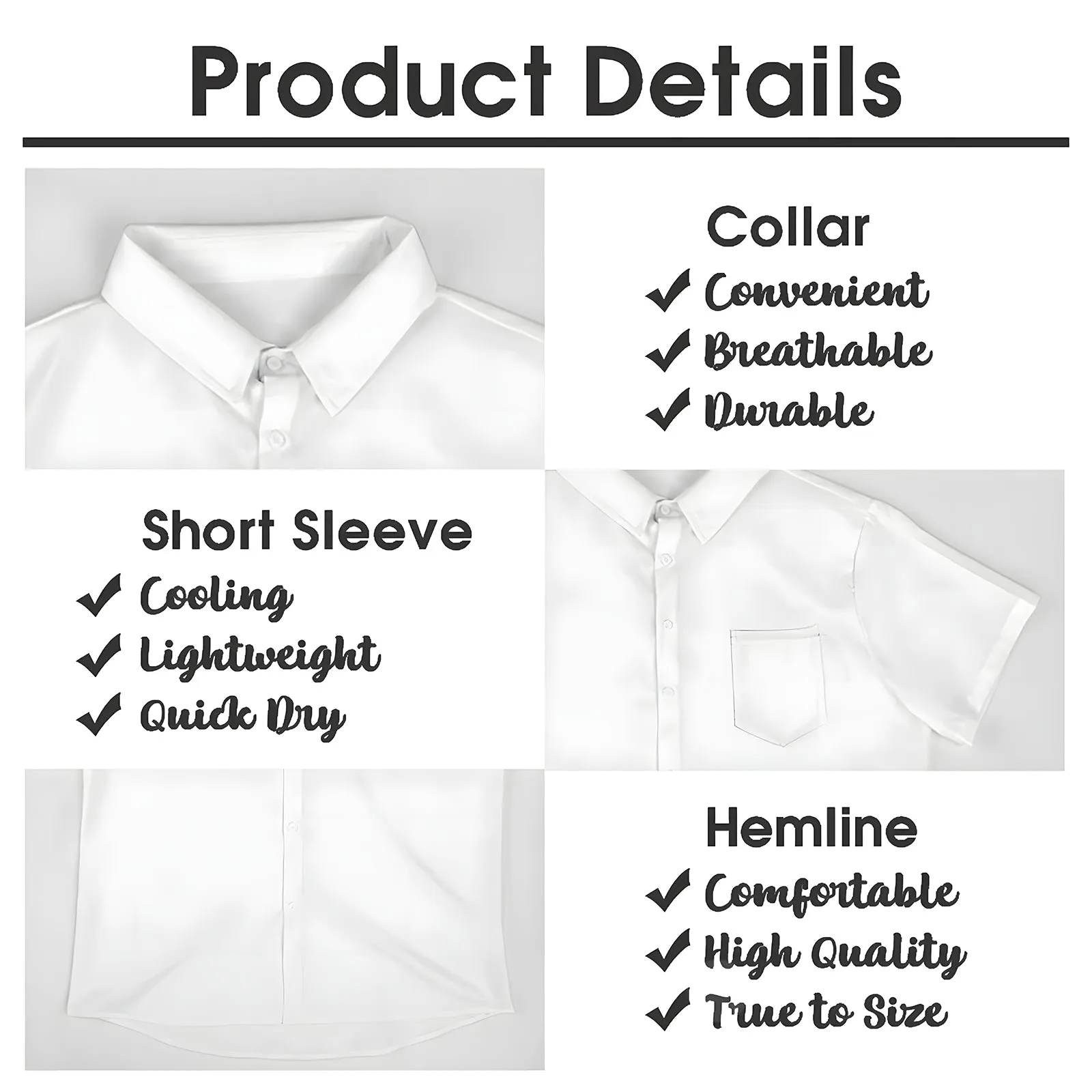 Men's TIKI ART Casual Short Sleeve Shirt 2403000713
