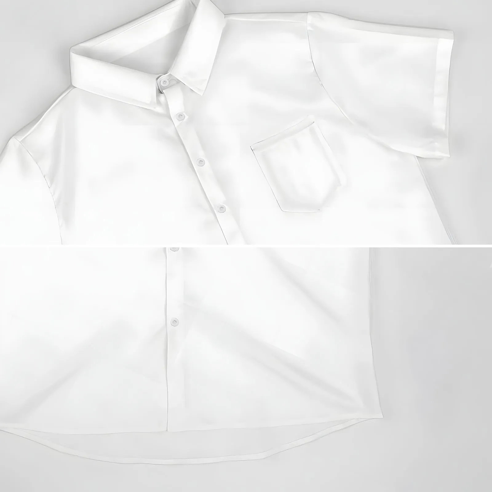 Men's TIKI ART Casual Short Sleeve Shirt 2403000713