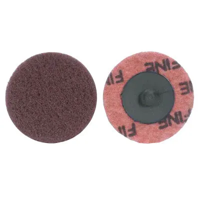 Merit Abrasives PowerLock Buffing Discs-Type III, 2 in, Fine, 08834166369