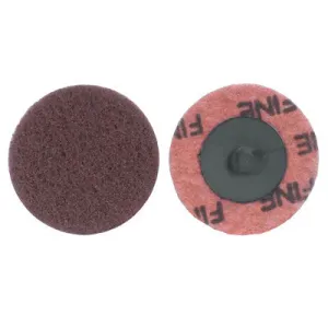 Merit Abrasives PowerLock Buffing Discs, Type III, 4", Very Fine, 08834166316