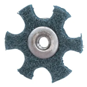 Merit Abrasives Surface Preparation Star 1 1/2 X 1/4-20 Very Fine, 08834185925