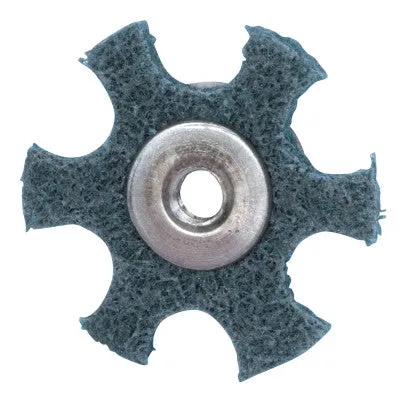 Merit Abrasives Surface Preparation Star 1 1/2 X 1/4-20 Very Fine, 08834185925