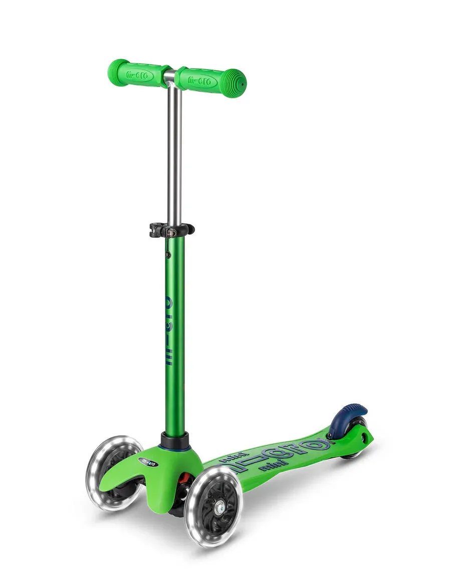 Micro Mini DELUXE LED Wheels - 2 to 5 years (multiple colours)