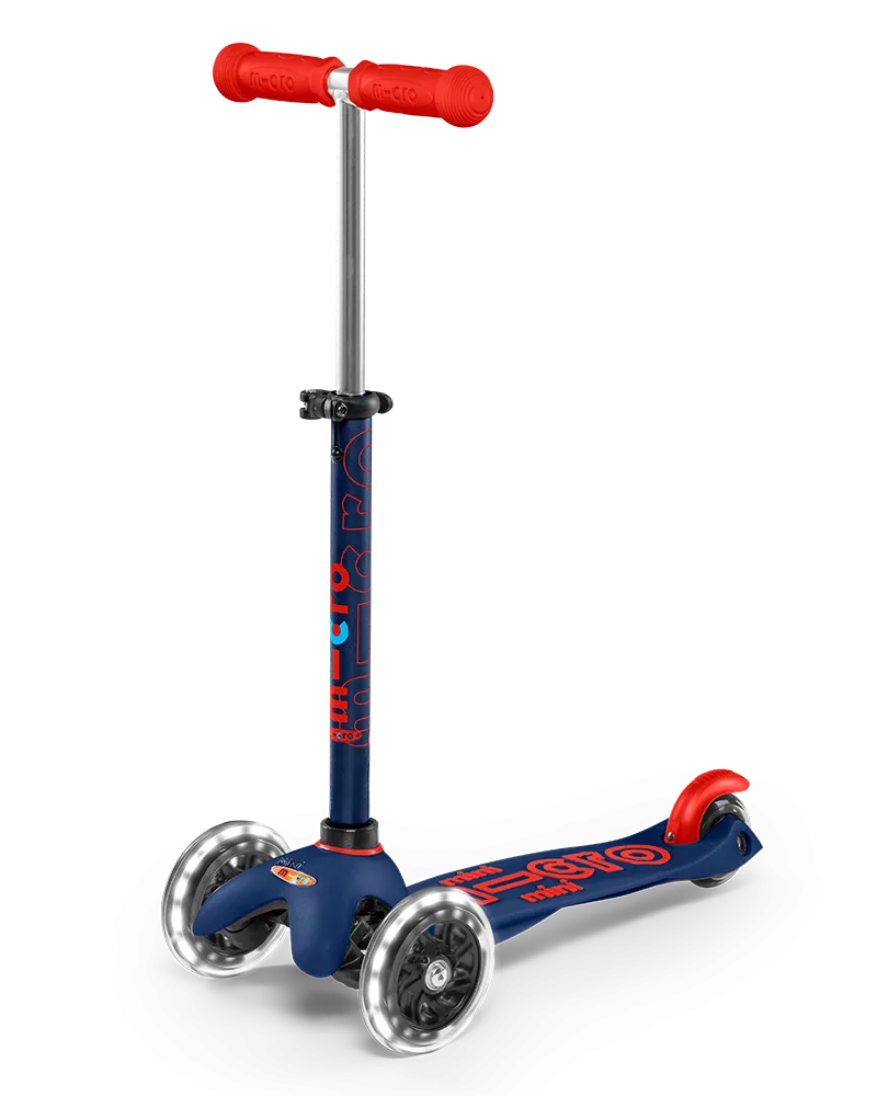Micro Mini DELUXE LED Wheels - 2 to 5 years (multiple colours)