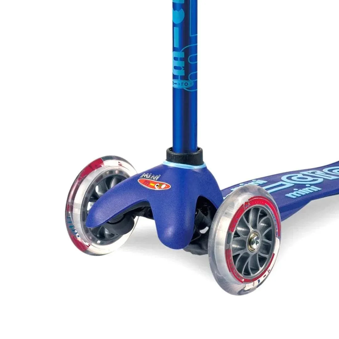 Micro Scooter 3in1 Deluxe Plus Scooter (with Push Handle) - Blue