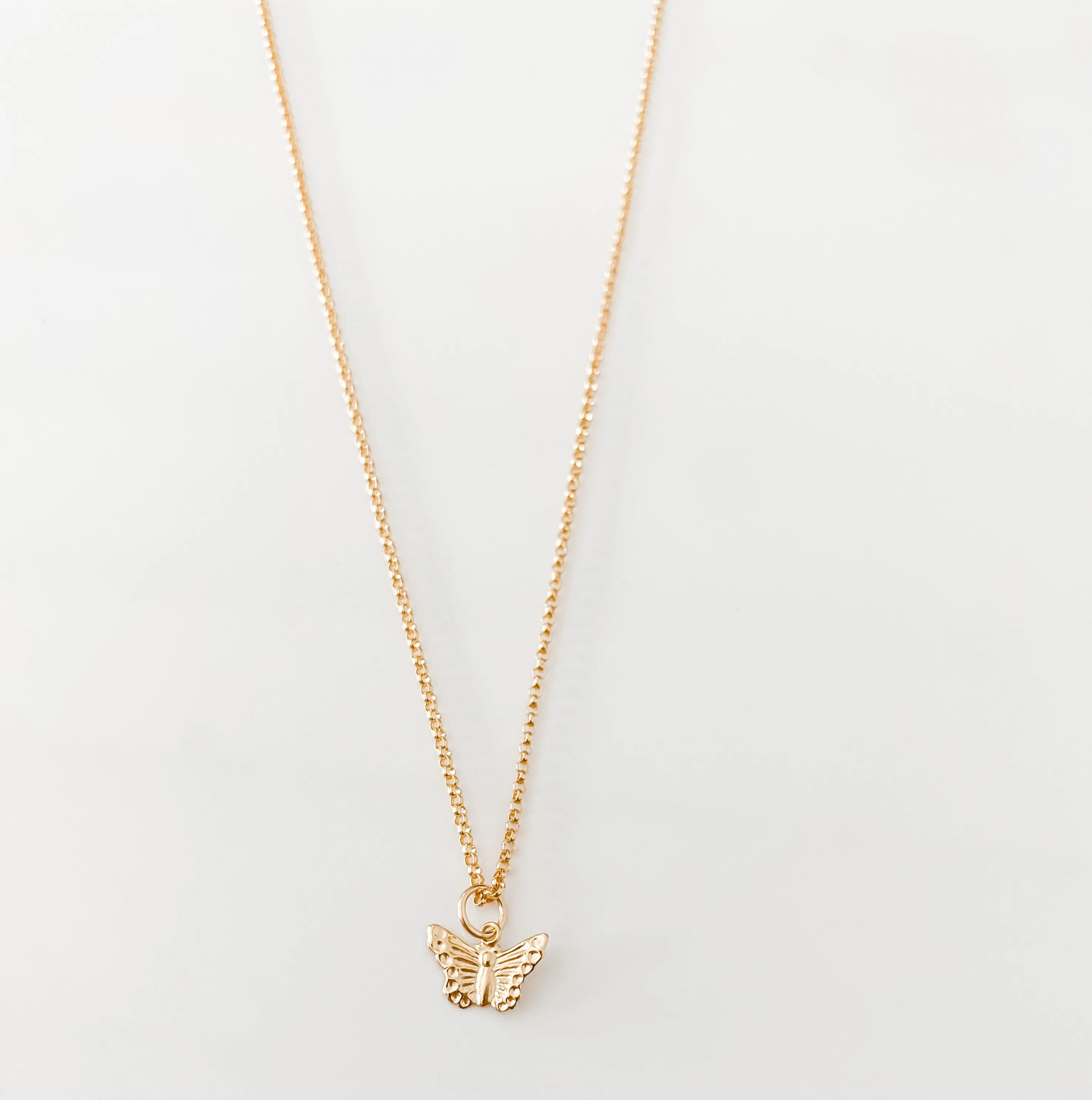 Mini butterfly necklace
