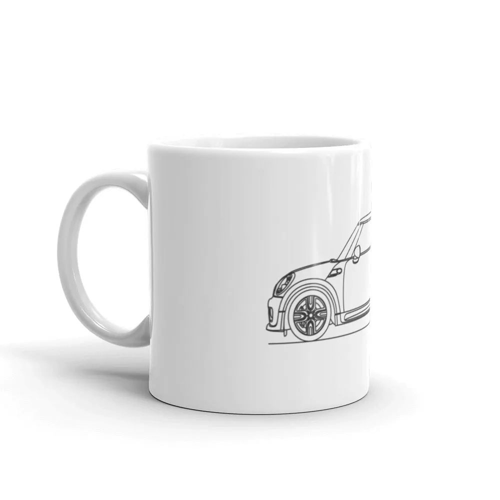 MINI Cooper R56 JCW Silhouette Mug