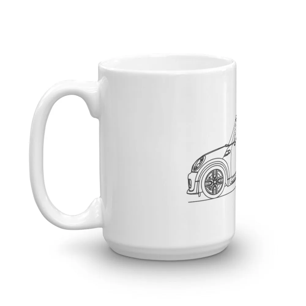 MINI Cooper R56 JCW Silhouette Mug