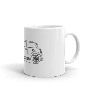 MINI Cooper R56 JCW Silhouette Mug