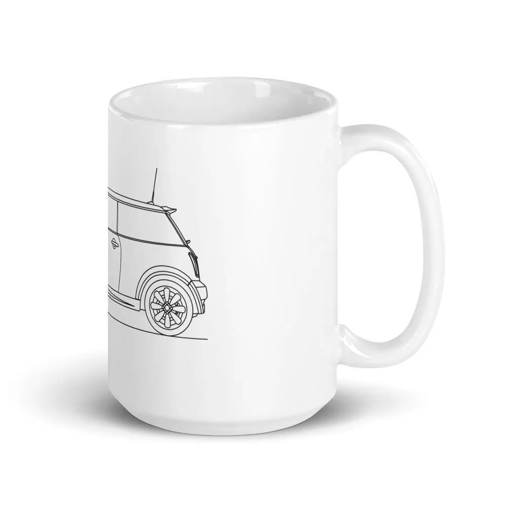 MINI Cooper S R53 Silhouette Mug