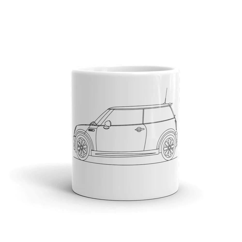 MINI Cooper S R53 Silhouette Mug
