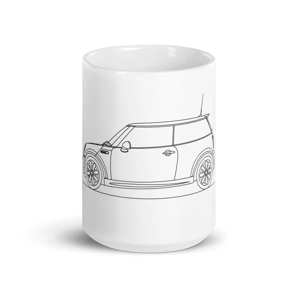 MINI Cooper S R53 Silhouette Mug