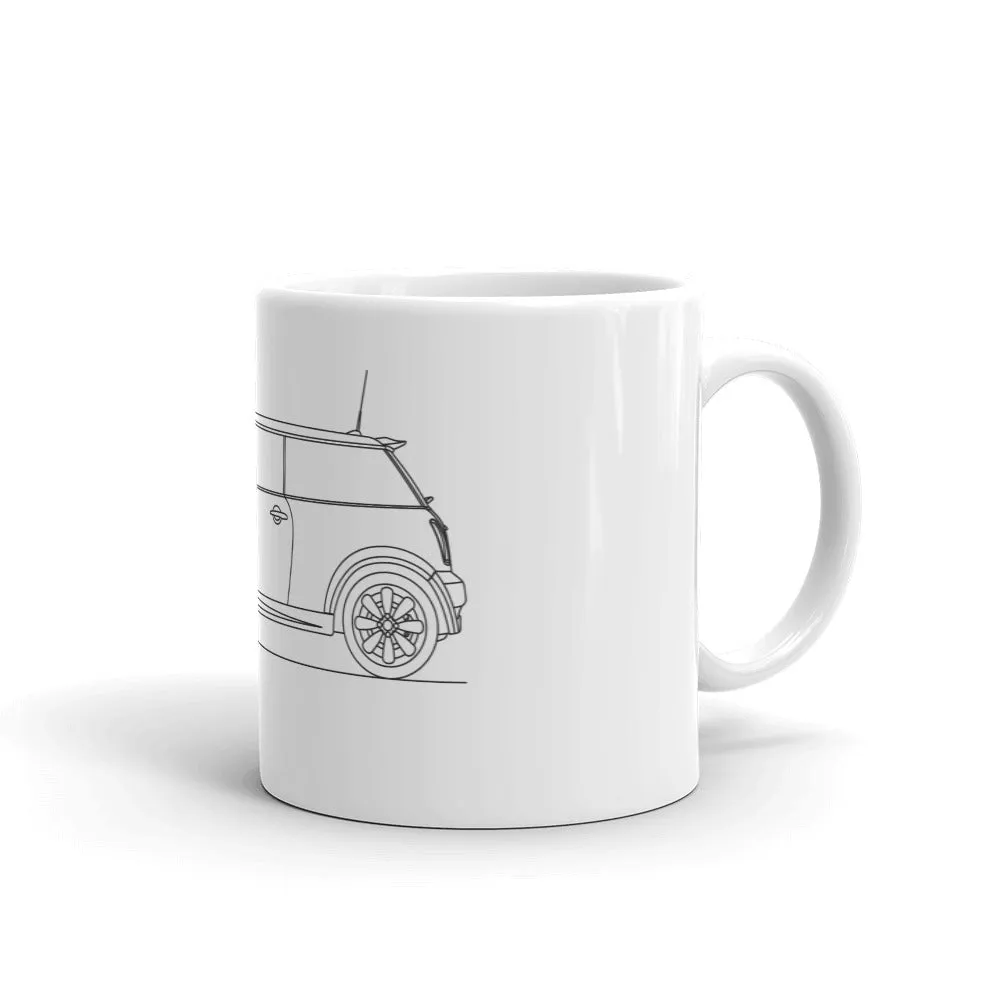 MINI Cooper S R53 Silhouette Mug