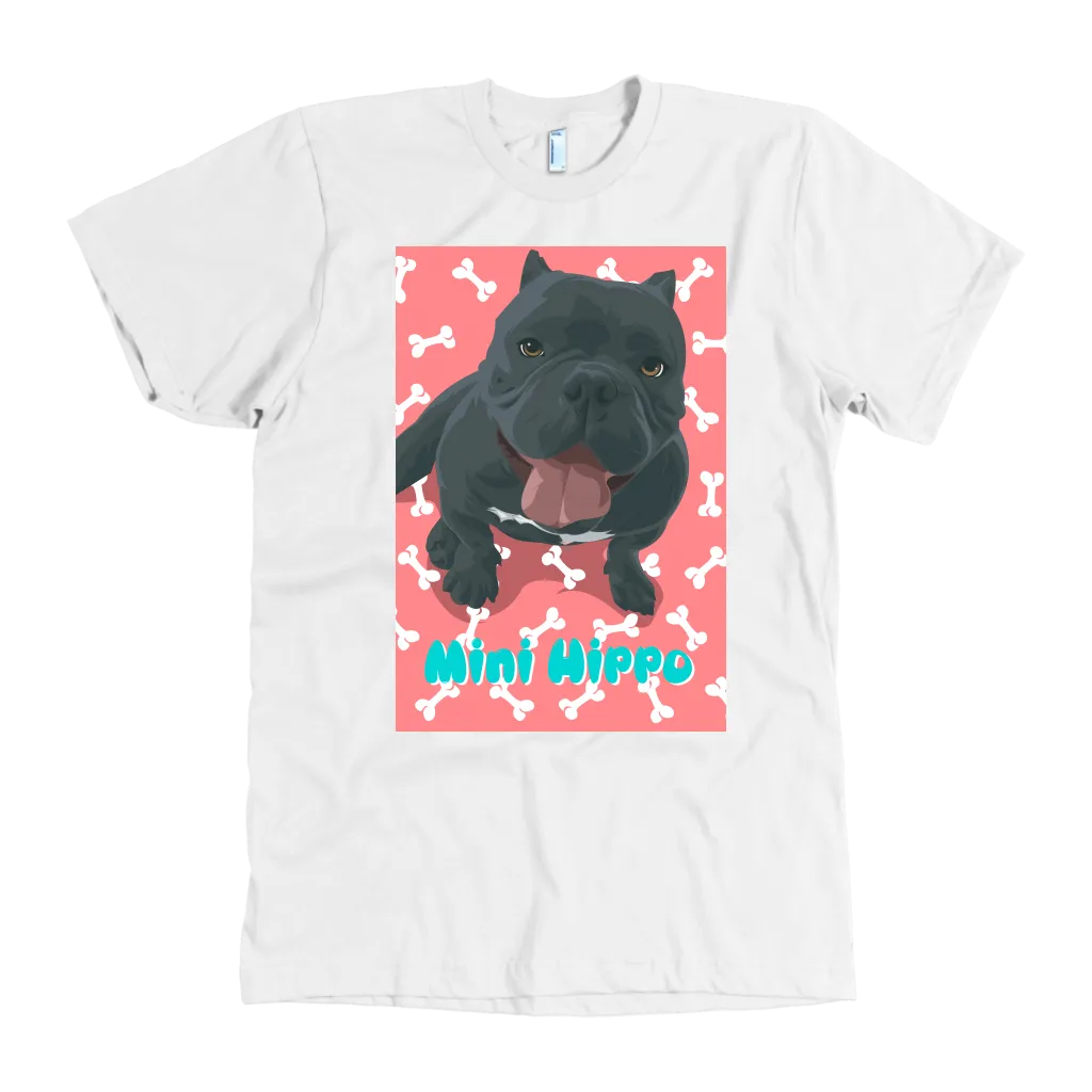 Mini Hippo T-Shirt By American Apparel