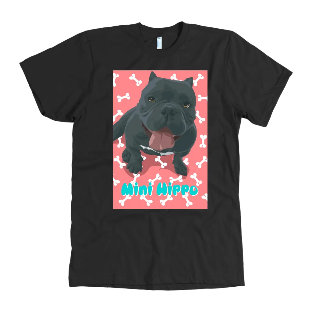 Mini Hippo T-Shirt By American Apparel