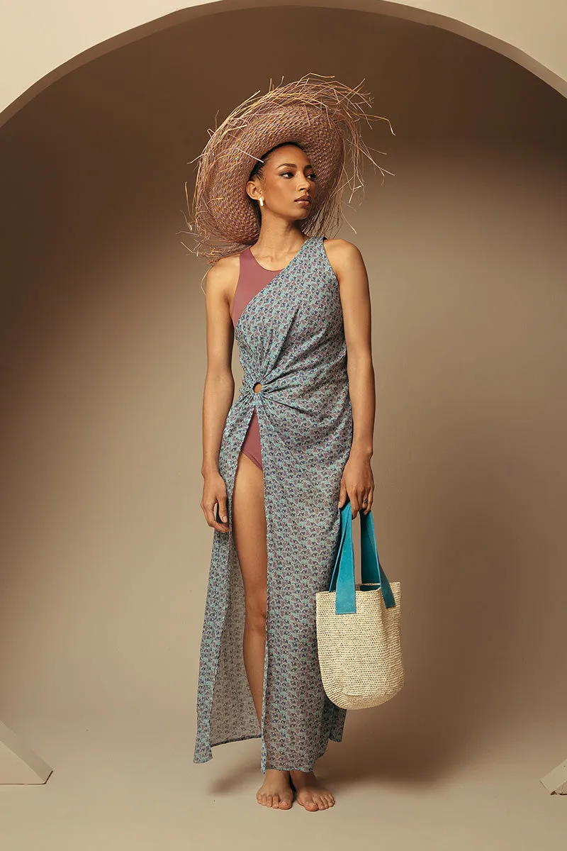Mini "El Viajero" Woven Straw Bag