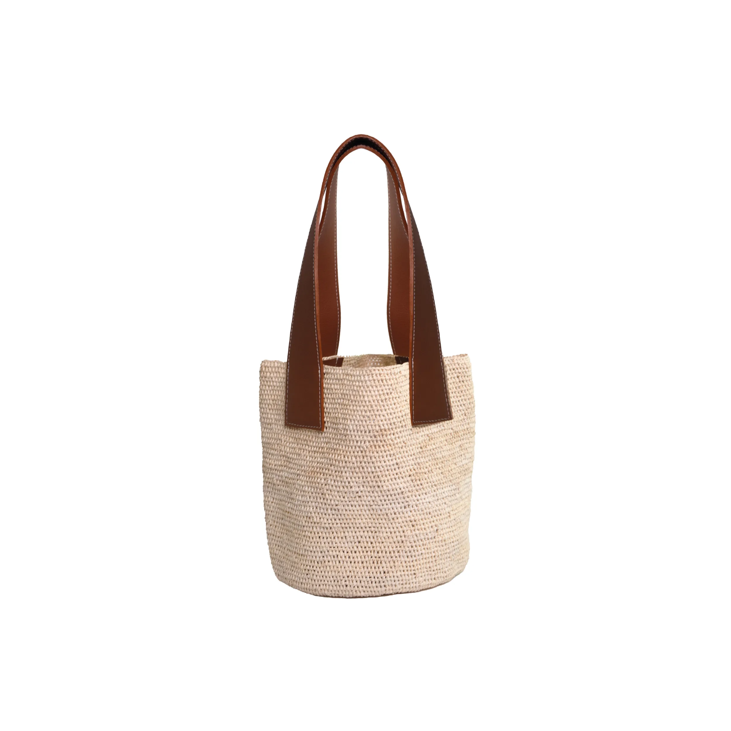 Mini "El Viajero" Woven Straw Bag