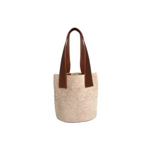 Mini "El Viajero" Woven Straw Bag