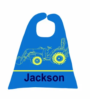 Mini Tractor - Blue/Yellow