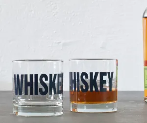 Mixology Rocks Glasses, Black