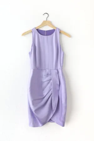 Mona Satin Mini Dress