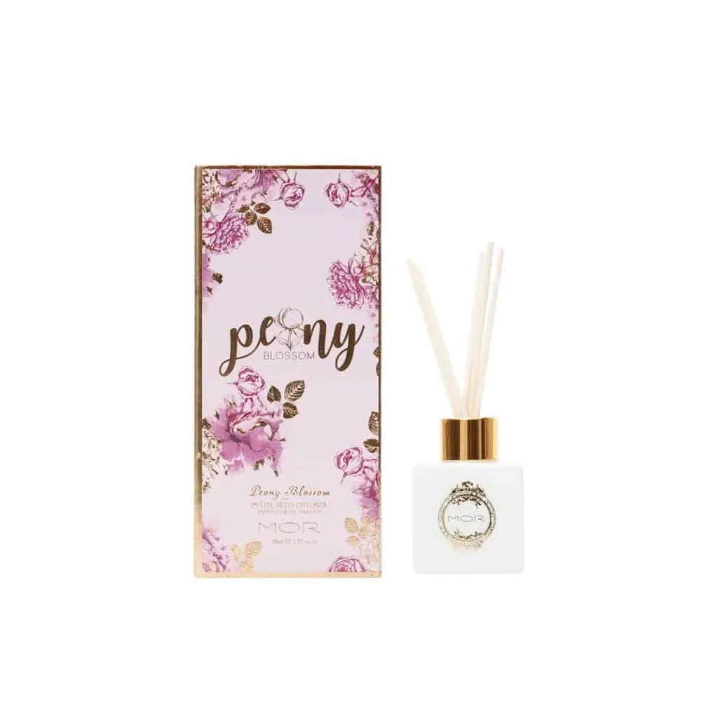 MOR - Petite Reed Diffuser 40ml - Peony Blossom