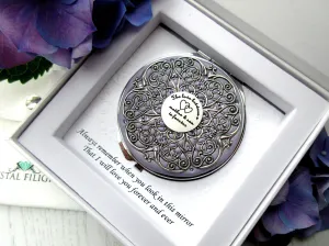 Mother and Son Extra Large Compact Mirror