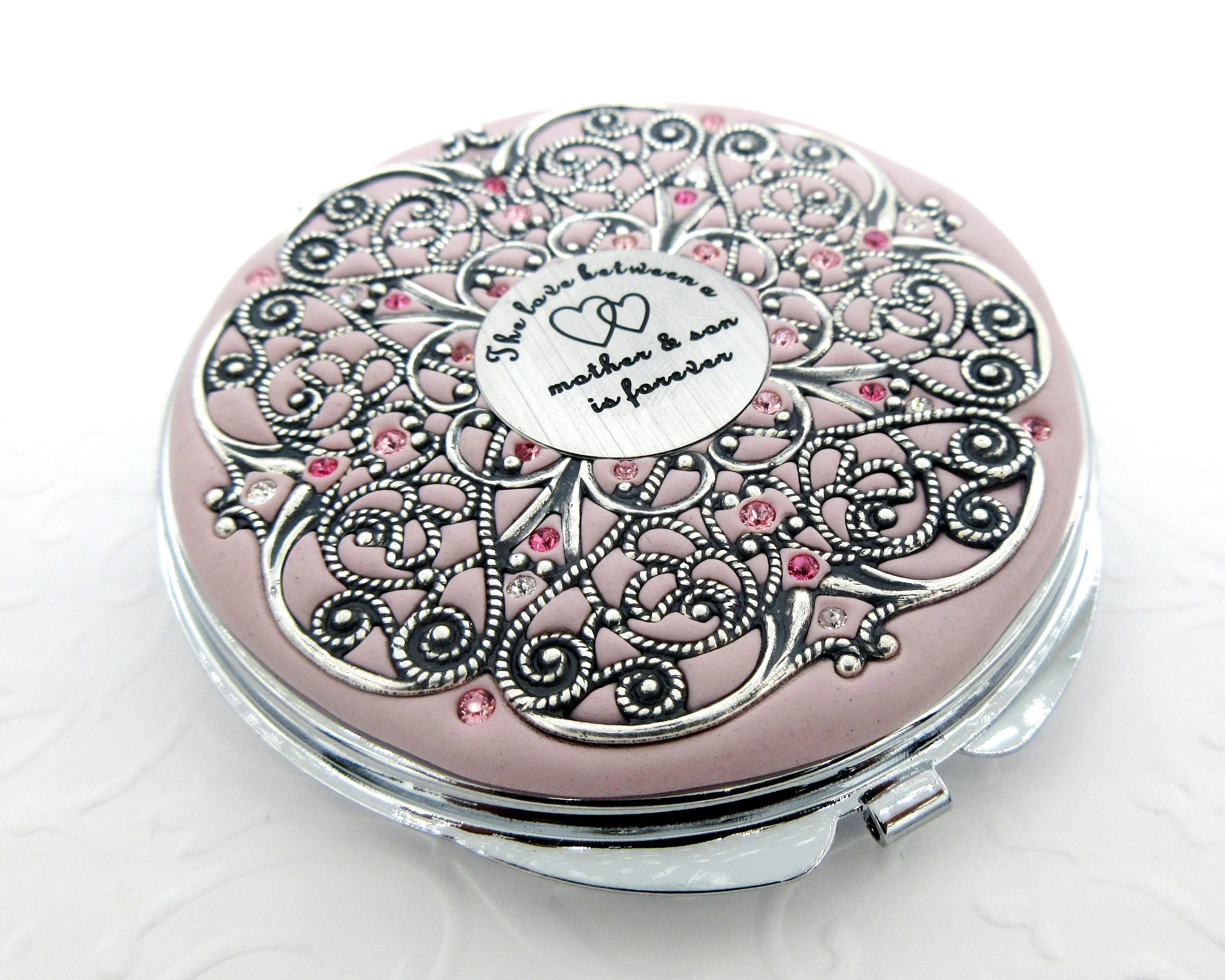 Mother and Son Extra Large Compact Mirror