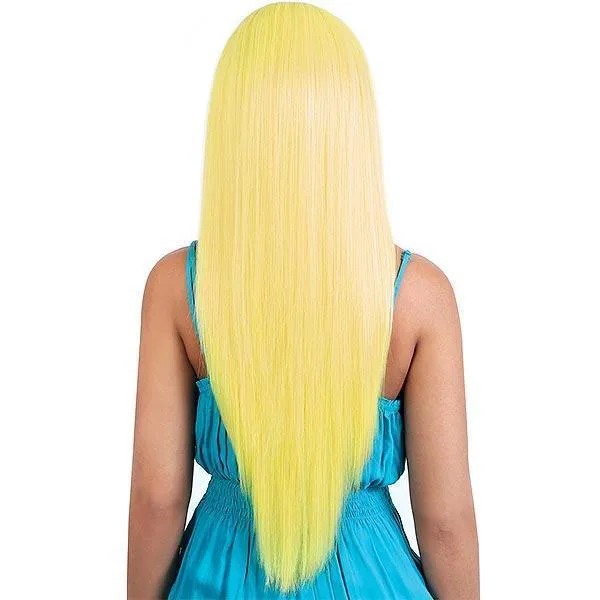 Motown Tress Let's Lace Deep Part Synthetic Swiss Lace Front Wig - LDP NEON