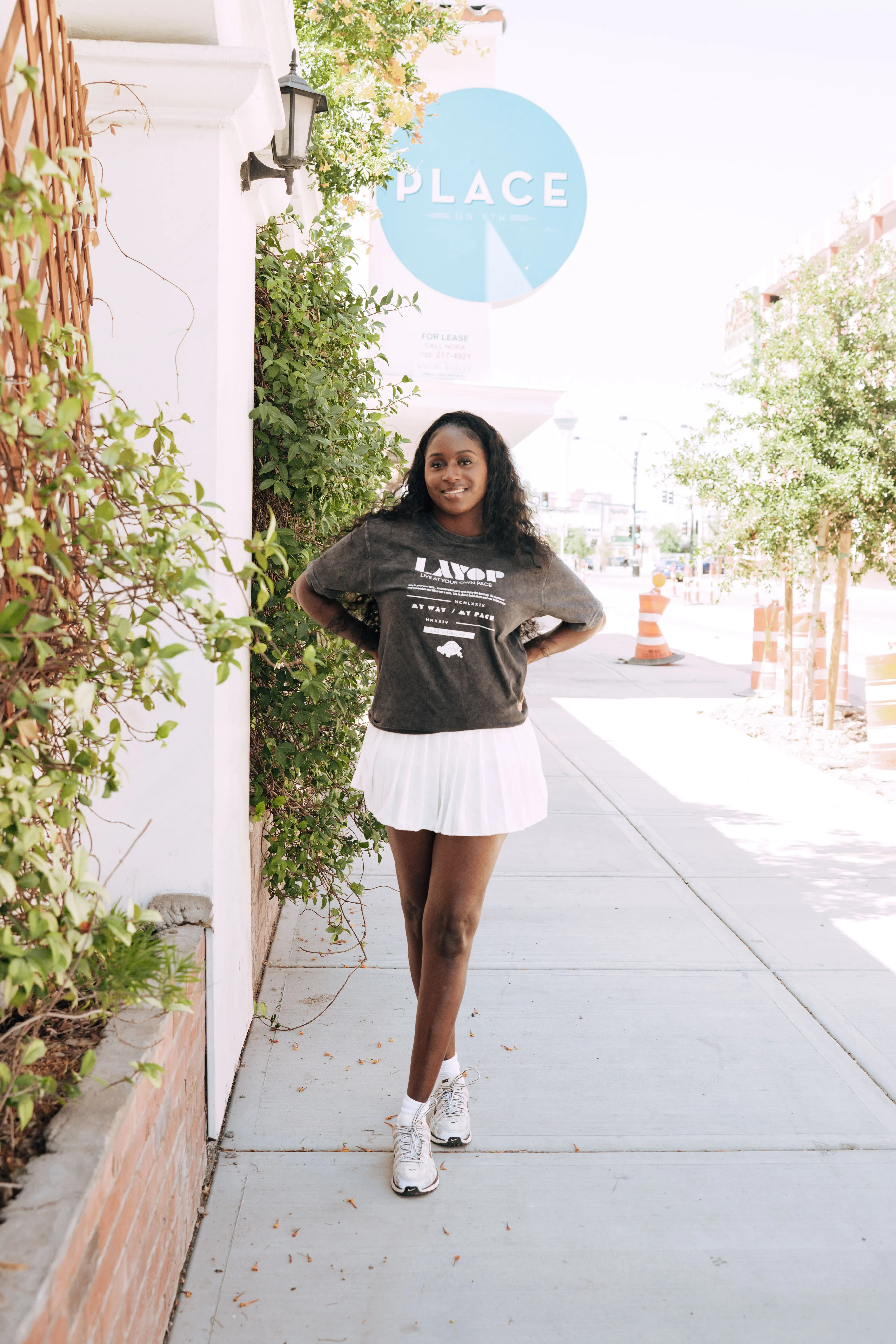 MY WAY MY PACE VINTAGE TEE [Vintage Black]