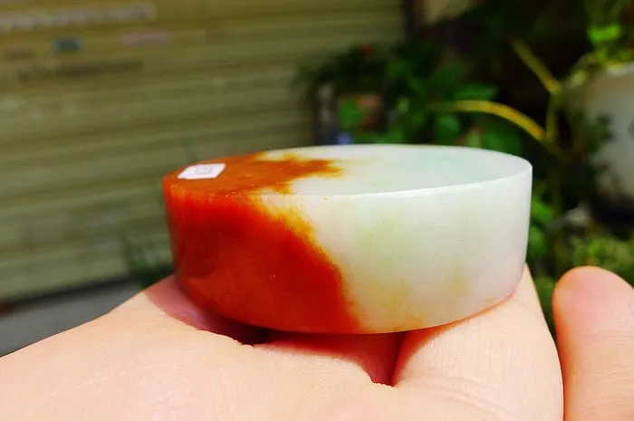 Natural Jade Rough Jadeite Raw (110g,5.35X1.5cm)