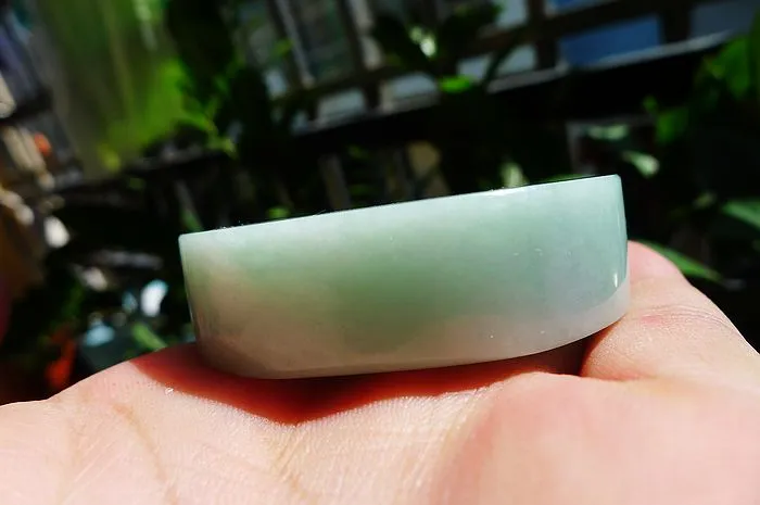 Natural Jade Rough Jadeite Raw (114g,5.5X1.45cm)