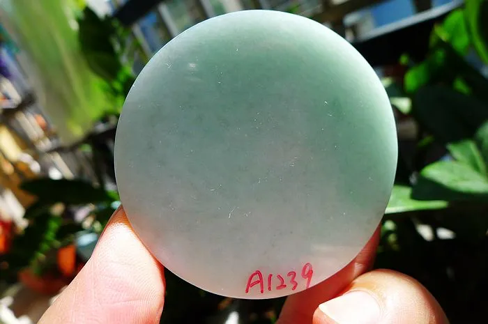 Natural Jade Rough Jadeite Raw (114g,5.5X1.45cm)
