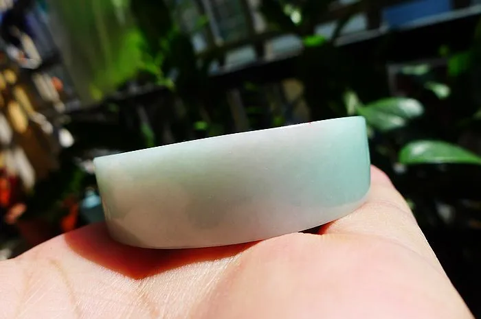 Natural Jade Rough Jadeite Raw (114g,5.5X1.45cm)