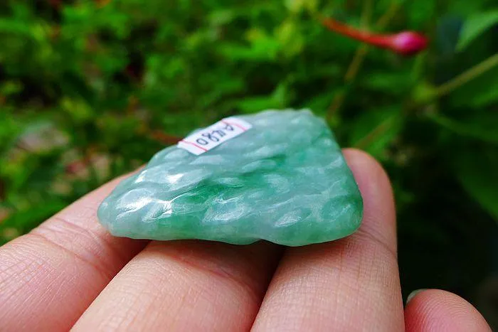 Natural Jade Rough Jadeite Raw (12g,3.9X3.1X0.5cm)